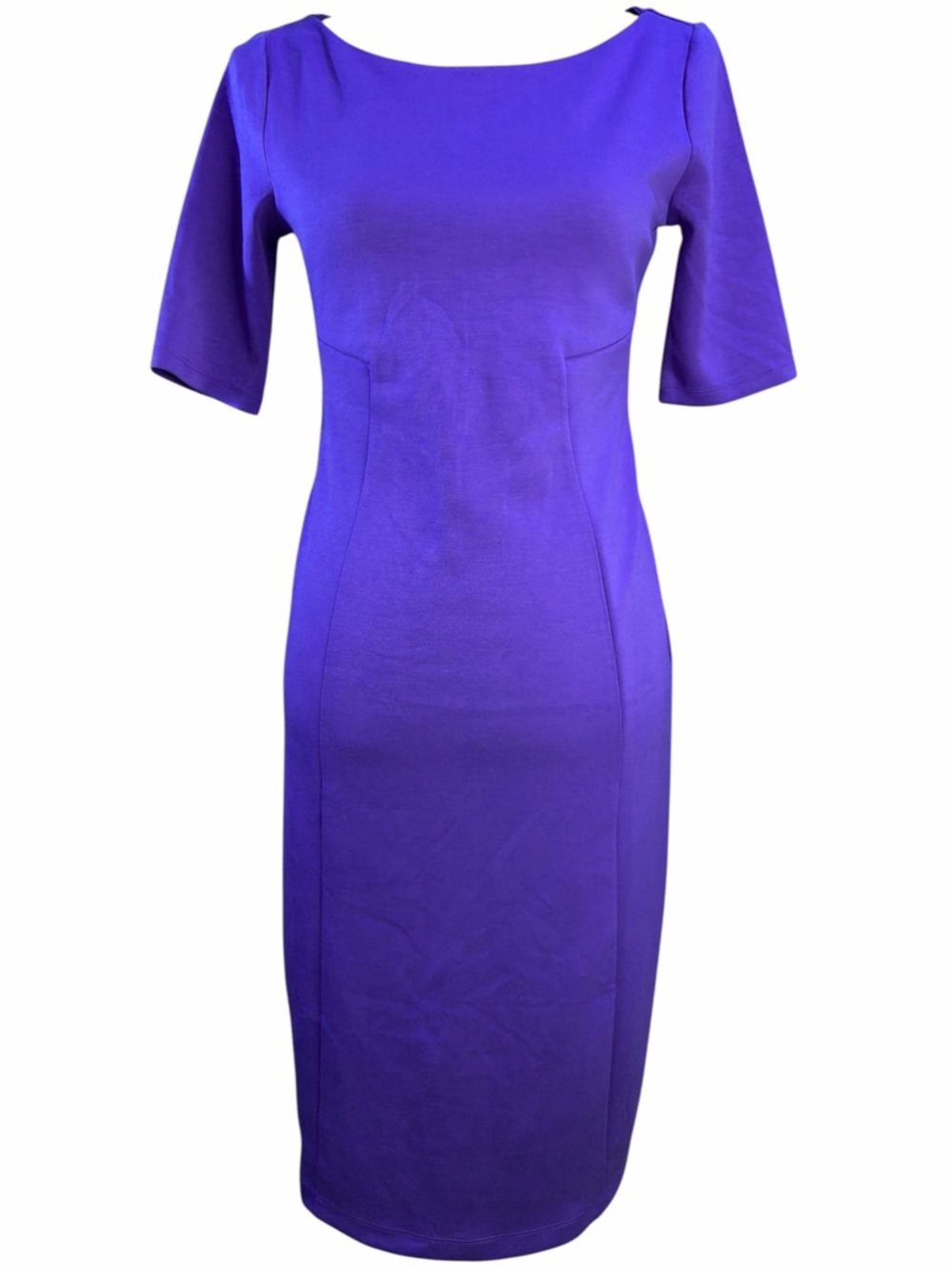 Banana Republic Royal Blue Midi Sheath Dress. NWT. Size XSMALL